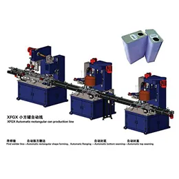 Automatic Paint Rectangle Tin Can Making Machine