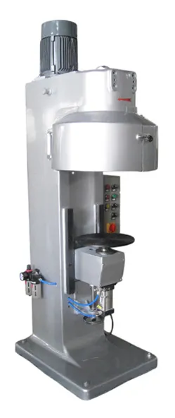 Semi Auto Paint Round Can Sealing Equipment