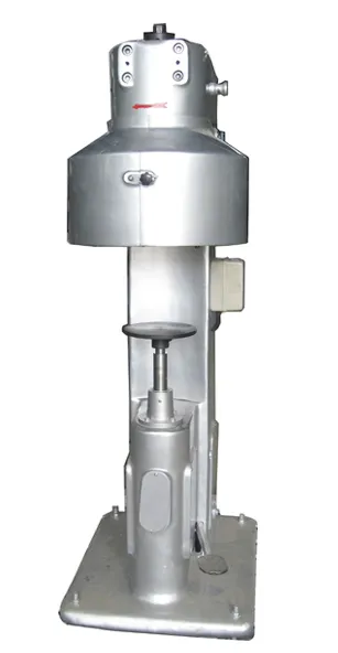 Semi Auto Small Olive Oil Square Tinplate Can Sealer Machine