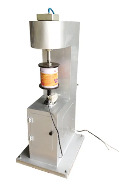 Semi Automatic Food Tin Can Flanging Machine