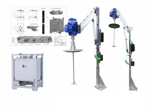 IBC Fluid Drum Mixers