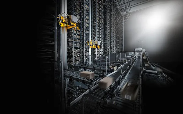 Automated miniload warehouse
