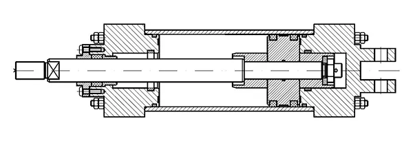 Screwed body cylinders