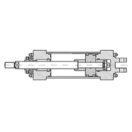 Screwed body cylinders