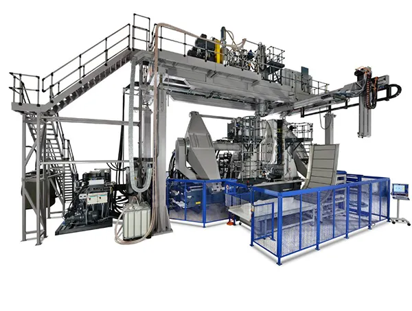 KBS extrusion blow molding machines