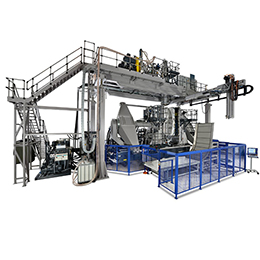 KBS extrusion blow molding machines
