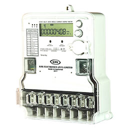 Three Phase Four Wire Whole Current Static Energy Meter