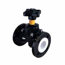 Weir Type Diaphragm Valves – Plastic Lined