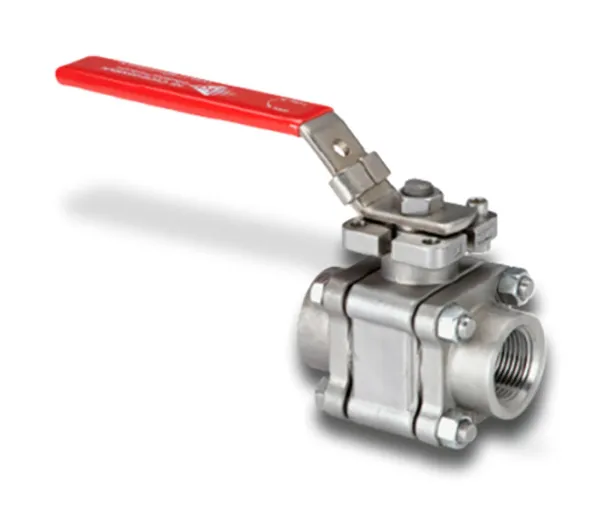 Contromatics 3-Piece 4-Bolt Ball Valves