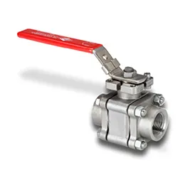 Contromatics 3-Piece 4-Bolt Ball Valves
