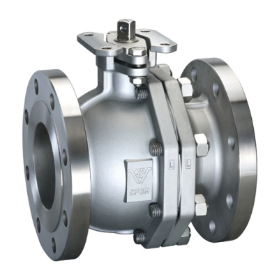 TWO PIECE FLANGED BALL VALVE F203H