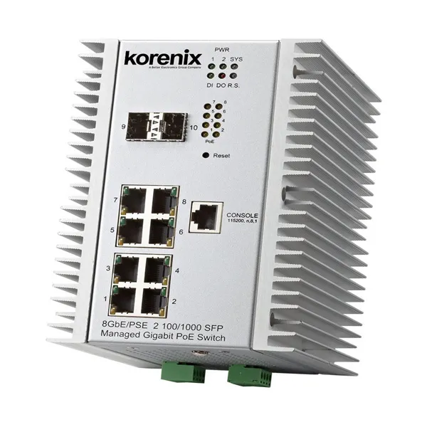 Industrial Gigabit Managed PoE Switch JetNet 7310G