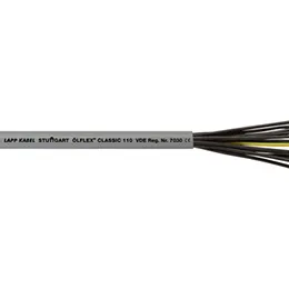 VDE-registered oil-resistant PVC control cable