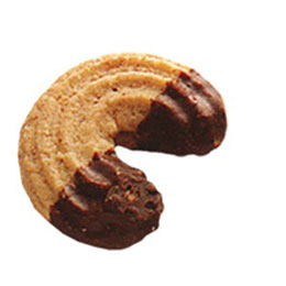 COOKIES EXTRUDED AND DEPOSITED