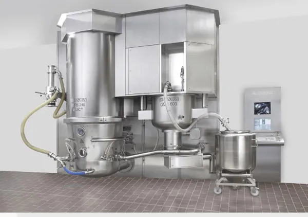 Compact granulation plant - BFS and GMA
