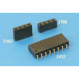 2.54 mm pitch PCB sockets