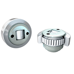 Adjustable combined bearings with axial support