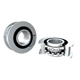 Chain pulleys with balls for medium and low loads