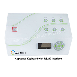 Capsense Keyboard with RS232 Interface