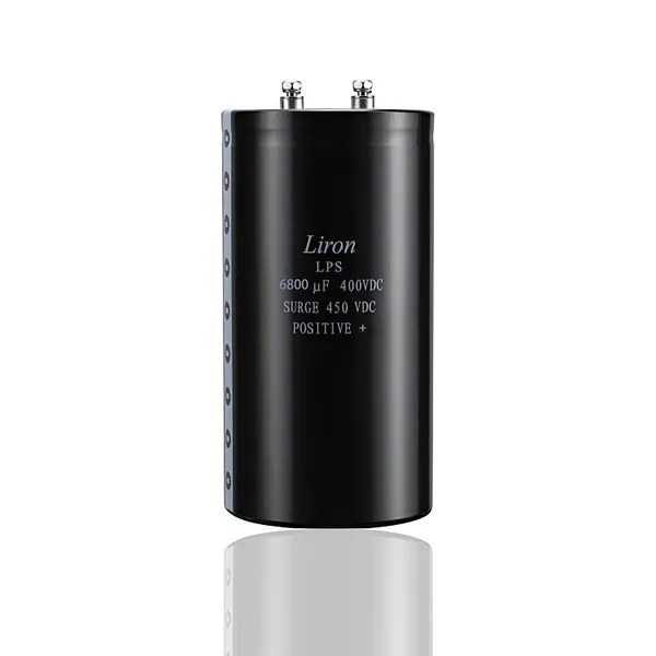 Screw type aluminum electrolytic capacitor