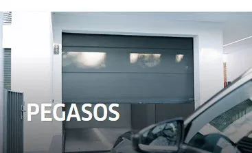 Space-saving garage car lift PEGASOS