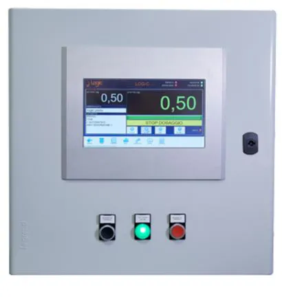 Dosing system managed
