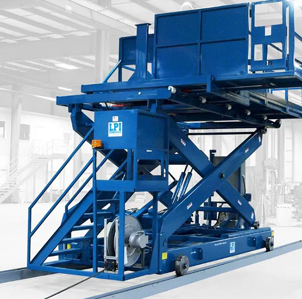 RAIL GUIDED SCISSOR LIFT