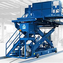 RAIL GUIDED SCISSOR LIFT