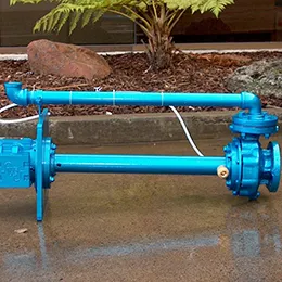 column centrifugal sump pumps
