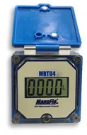 MRTU4 NEW! LARGE 4-DIGIT LCD RESETTABLE FLOWMETER