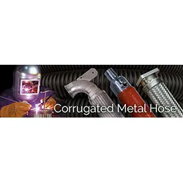 Corrugated metal hose