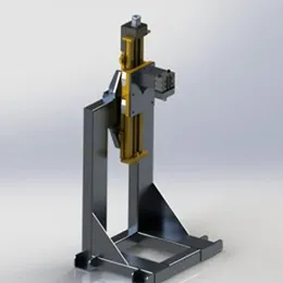 Battery leak test machine