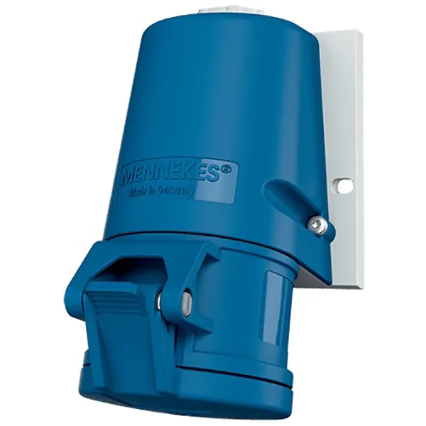 Wall mounted receptacle with TwinCONTACT 1341