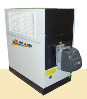 Industrial wall-mounted diesel heater - GS