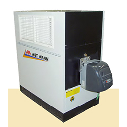 Industrial wall-mounted diesel heater - GS