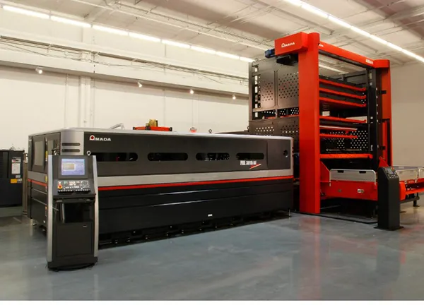 Amada 4000 Watt Fiber w-Tower