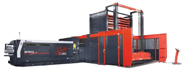 Amada 6000 Watt Fiber w-Tower