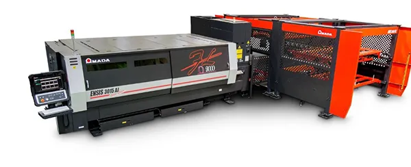 Amada ENSIS 9000 Watt AJ Fiber w-Tower
