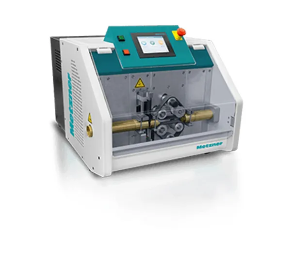 Metzner CT 4000- Cutting Unslotted Corrugated Tubes