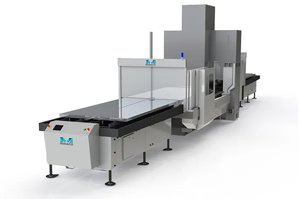 A12030SD Dual Pallet Changer with Aluminum Pallets