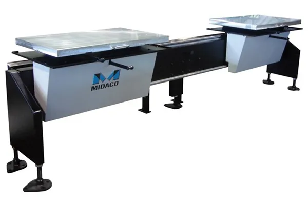 M1614FL Pallet Changer with Aluminum Pallets