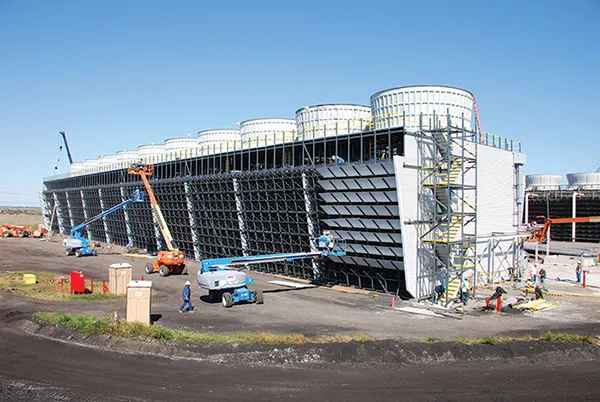 New Cooling Tower Construction
