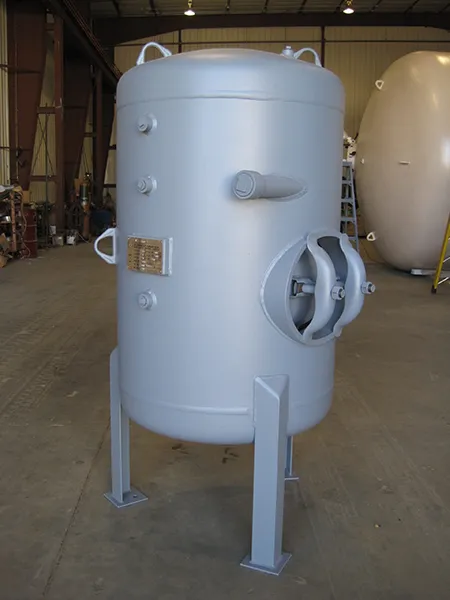 Boiler blowdown tanks