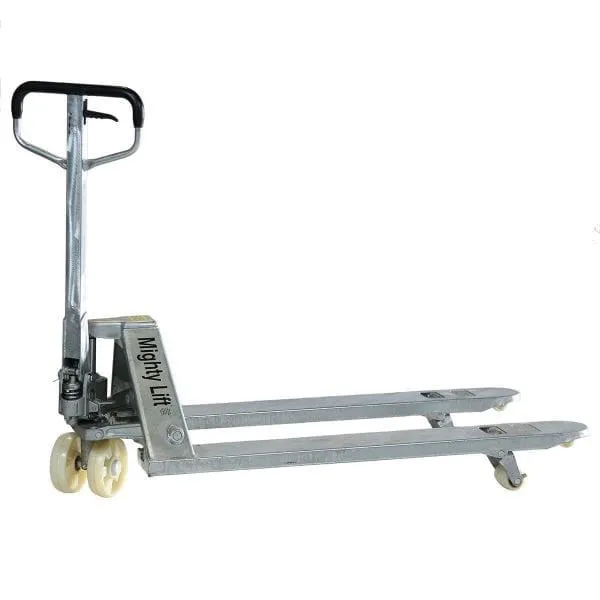 ML55GLV - Galvanized Steel Pallet Jack, 27x48 5500 lbs. Capacity
