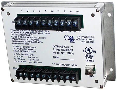 INTRINSICALLY SAFE BARRIER