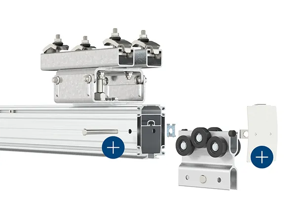 Mechrail aluminium crane system