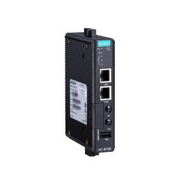 DIN-rail Industrial computer with 2 serial & LAN ports UC-8100 Series