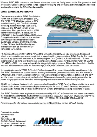 The latest Fanless Embedded Computer Solution with 9th Gen Intel CPU