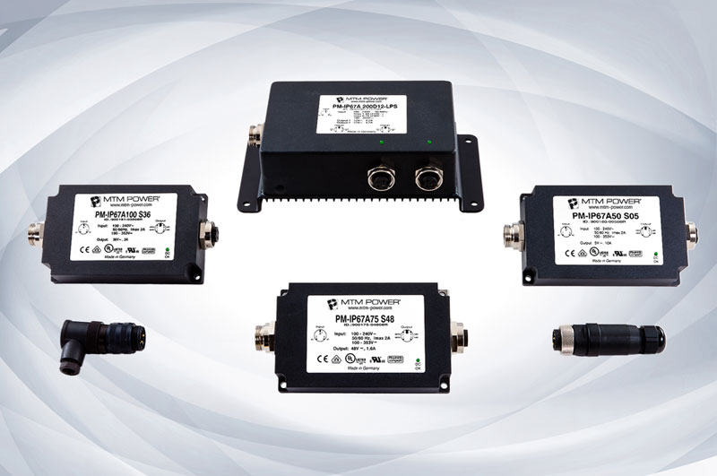 AC/DC Modules Resistant to Dust and Moisture