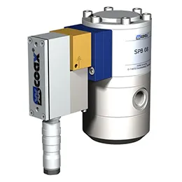 Co-ax control vales